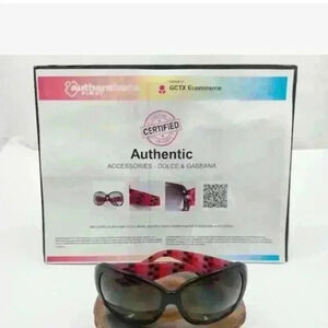 Dolce Gabbana women’s designer sunglasses Marbleized Quiet Lux Quality Authentic